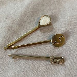 Leo Astrology Hair Pins NWOT